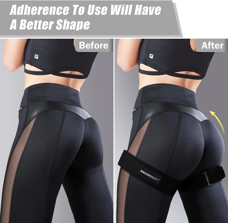 KICOSOADT Booty Bands for Women Glutes & Hip Building,BFR Bundle Booty Bands,Blood Flow Restriction Bands,Glute Bands-Best Fabric Resistance Bands for Exercising Your Butt, Squat, Thigh, Fitness - Image 2